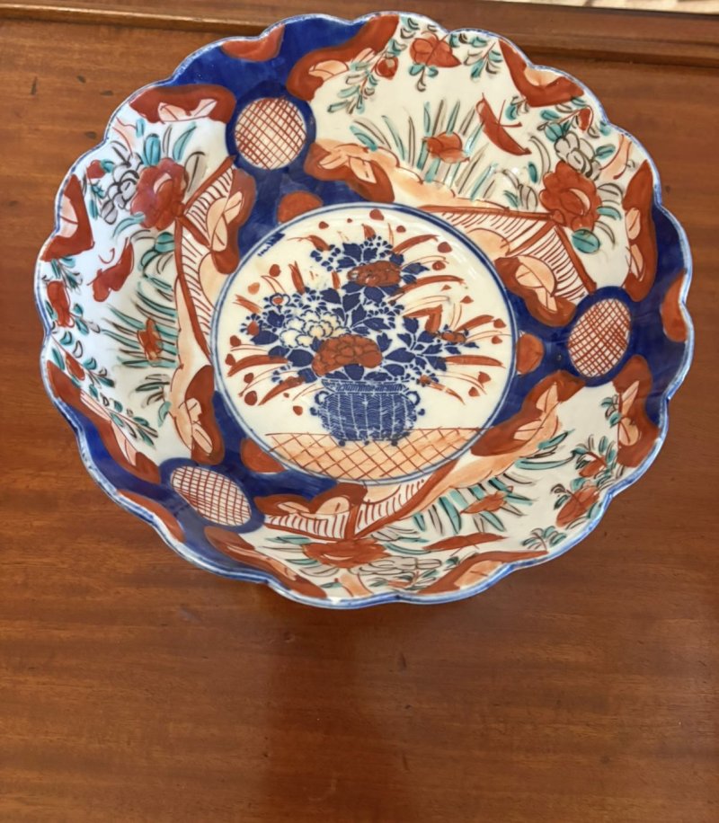 Antique Edwardian Quality Japanese Imari Bowl - Image 5